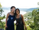 Kay on elective with Meena