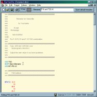 Creating templates with the Template Editor